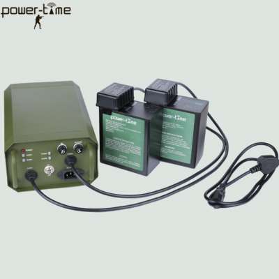 Two way BB-590/U battery charger for Military radio